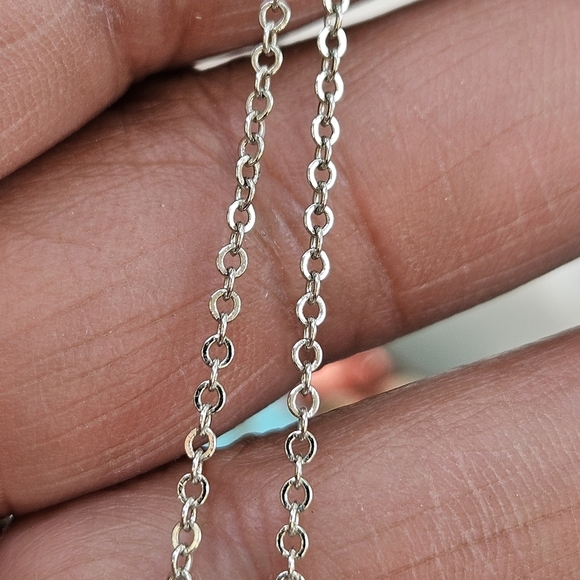 Tri-Crystal Stone Pendant Necklace - Picture 4 of 6